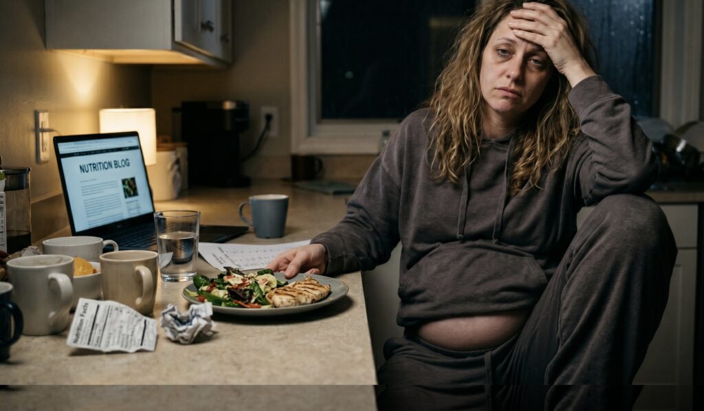 estancada sin bajar de peso